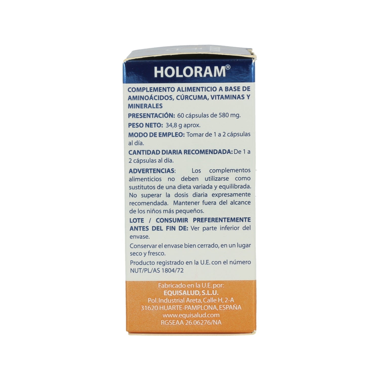Equisalud Holoram Detox 60caps