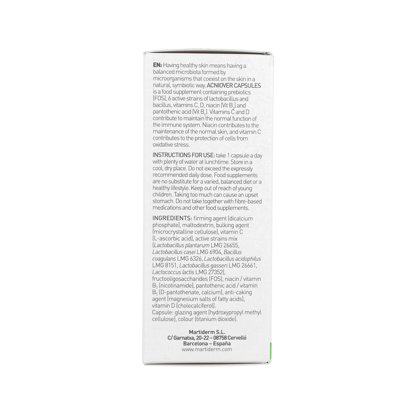 Martiderm® Acniover 60caps