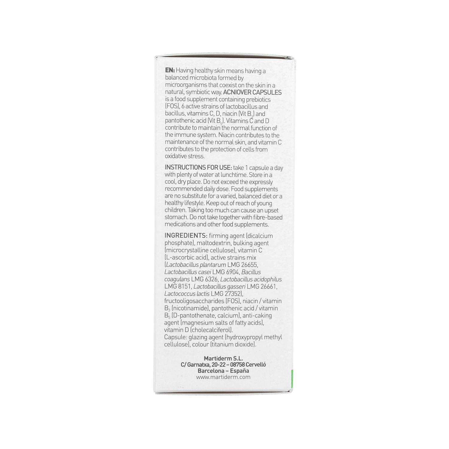 Martiderm® Acniover 60caps