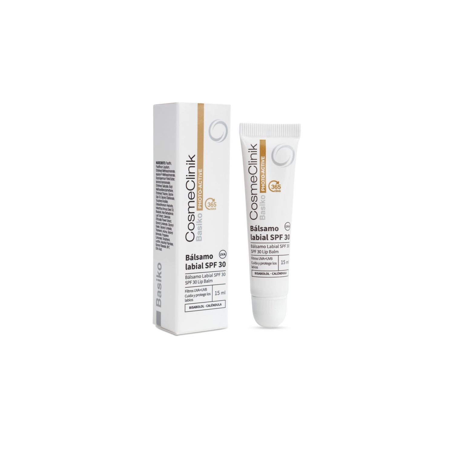Basiko bálsamo labial SPF30 15ml