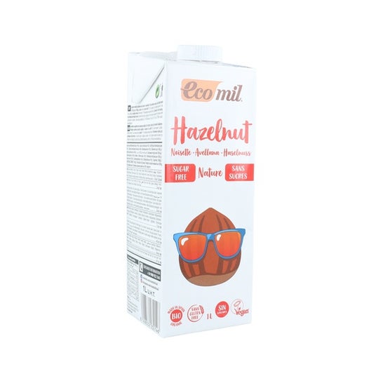 Ecomil Bebida de Avellanas Ecológica Nature 1L