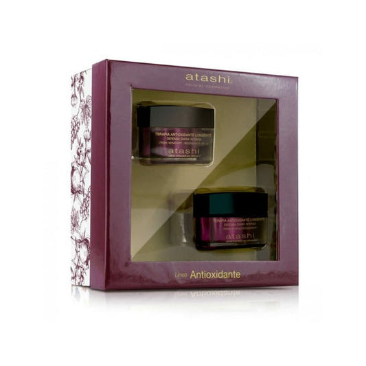 Atashi Ritual Antioxidante Crema Hidratante Día + Crema Antiedad