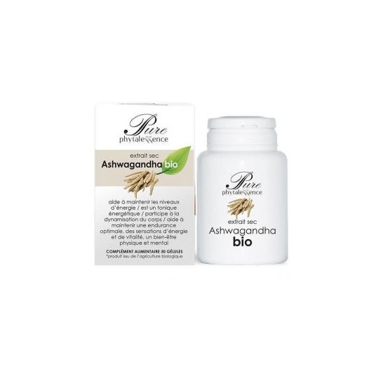 Orgánico Ashwagandha de Phytaless 30 caps