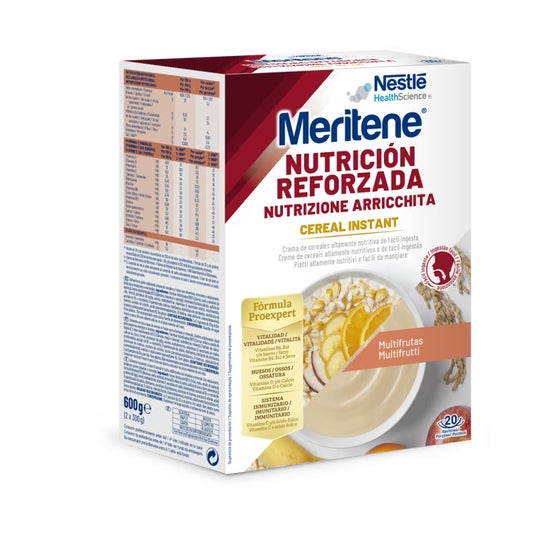 Meritene Nutrición Reforzada Cereal Instant Multifrutas 600g
