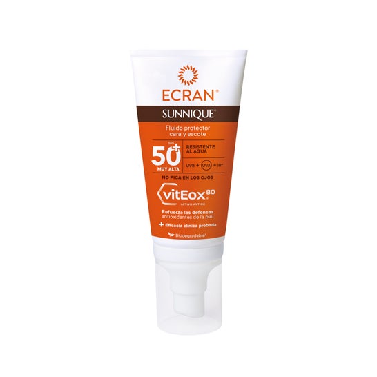 Ecran Sun Lemonoil Cara Escote Spf50+ Fluido Solar 50ml