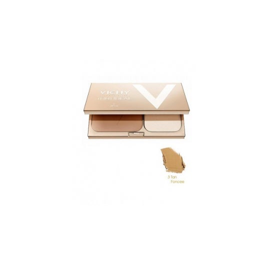 Vichy Teint Idéal Base de Maquillaje Iluminadora Polvos Compactos Tan SPF25 10g