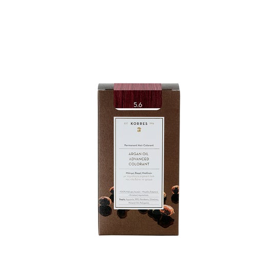 Korres Tinte Aceite de Argán 5.6 Castaño Claro Magenta 50 ml