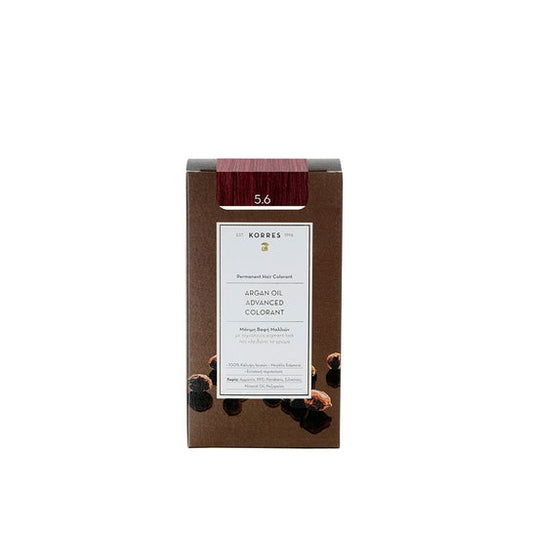 Korres Tinte Aceite de Argán 5.6 Castaño Claro Magenta 50 ml