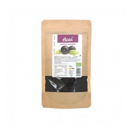Dream Foods Acai Puro 100% en Polvo Bio 70 g