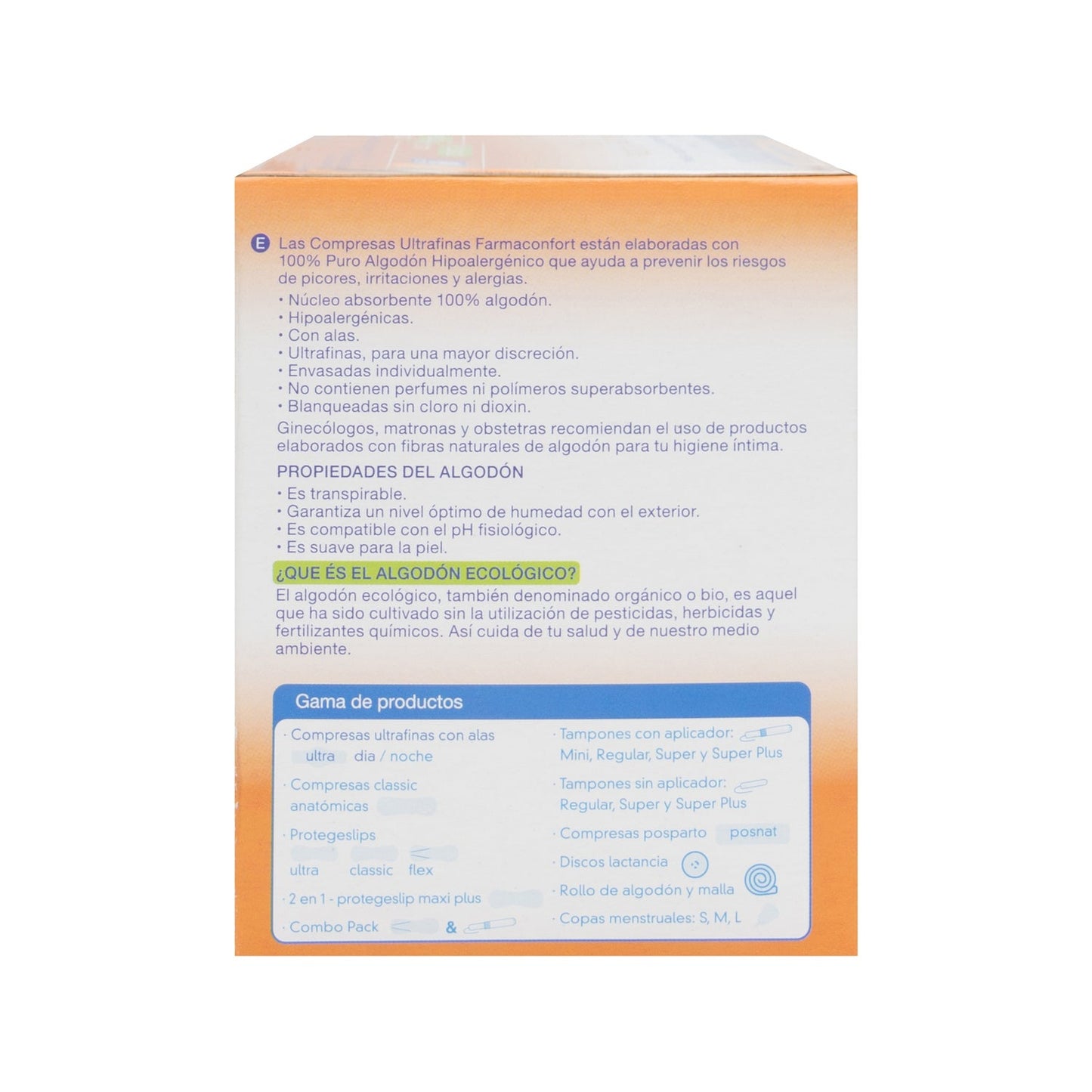 Farmaconfort Compresas de Día 100% Algodón 10uds
