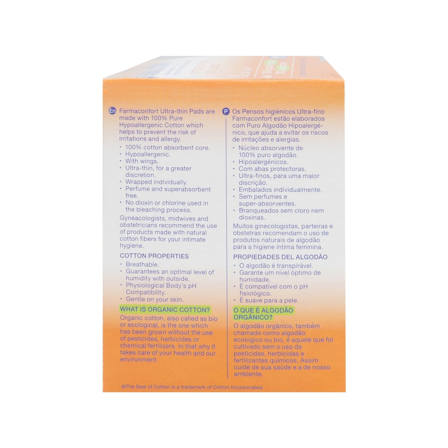 Farmaconfort Compresas de Día 100% Algodón 10uds