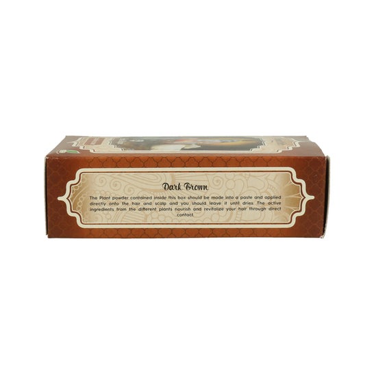 Radhe Shyam Henna Castaño Oscuro Prof Polvo 100gr