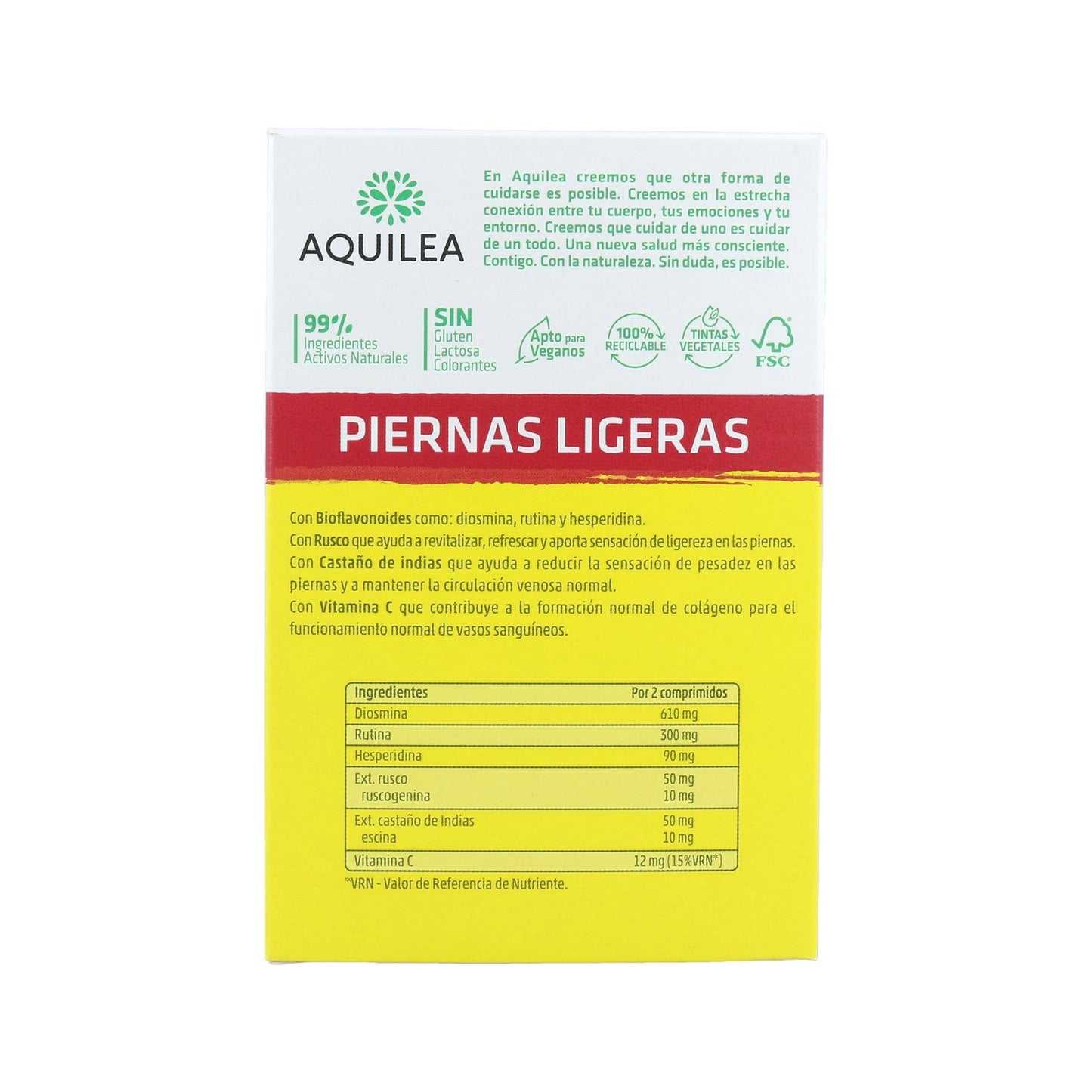 Aquilea Piernas Ligeras 60comp