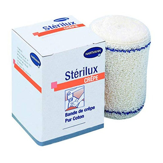 Cuna de crepe Sterilux Bde 10Cmx4M