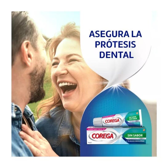 Corega Sin Sabor Crema Fijadora 40g