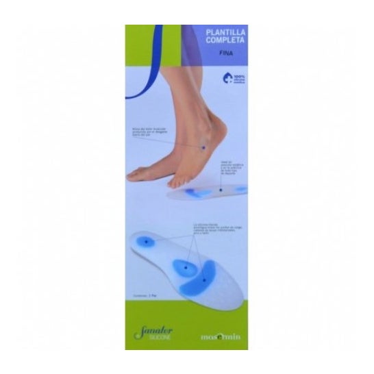 Sanator Plantilla Silicona T41-42 2uds