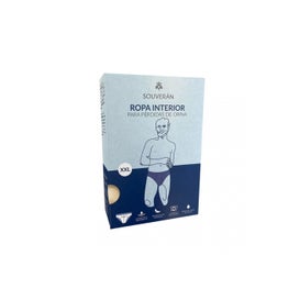 Souverän Slip para Perdidas de Orina Negro 2xL 1ud
