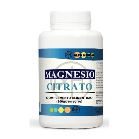 Alfa Herbal Magnesio Citrato Polvo 200 g
