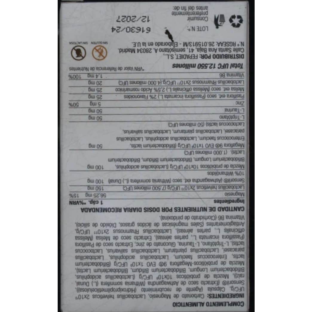 Fepadiet Psicobiotic 30 Cápsulas