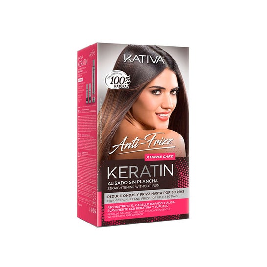 Kativa Keratin Anti-Frizz Alisado Sin Plancha Xtrem Care