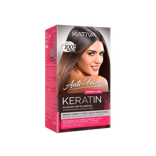 Kativa Keratin Anti-Frizz Alisado Sin Plancha Xtrem Care