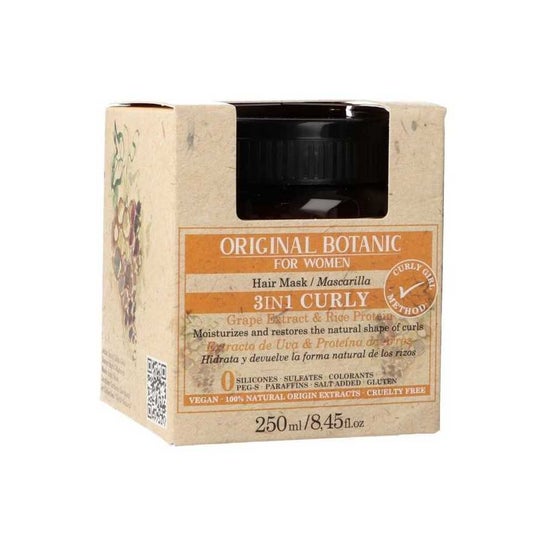 Original Botanic Woman Mascarilla Cabellos Rizados 3 en 1 250ml