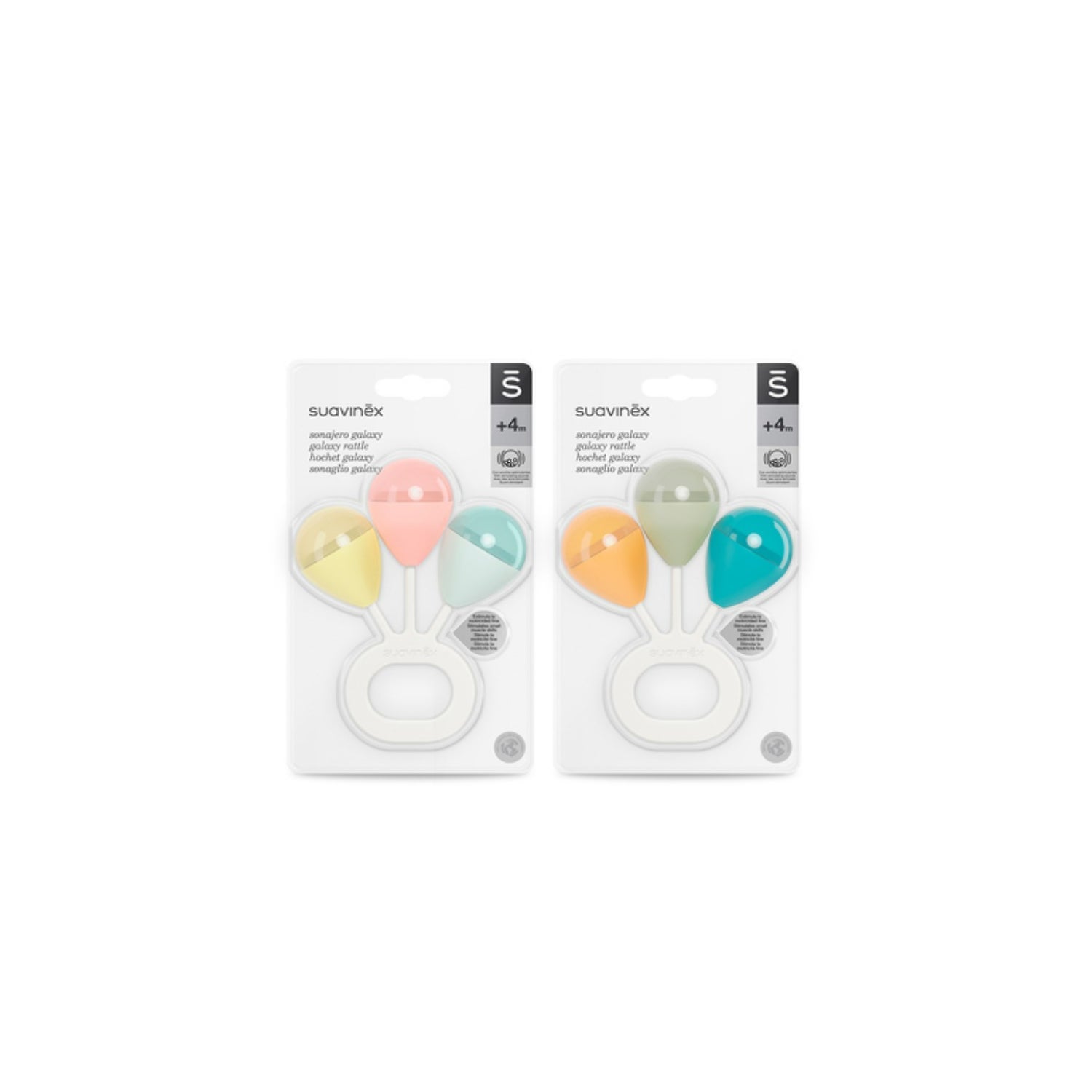 Suavinex Sonajero Galaxy 3 Bolas +4m 1ud