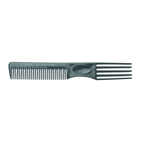 Eurostil Peine Curvado Negro 19cm