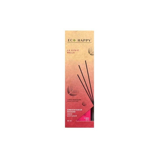 Eco Happy La Vita É Bella Ambientador Mikado 95ml