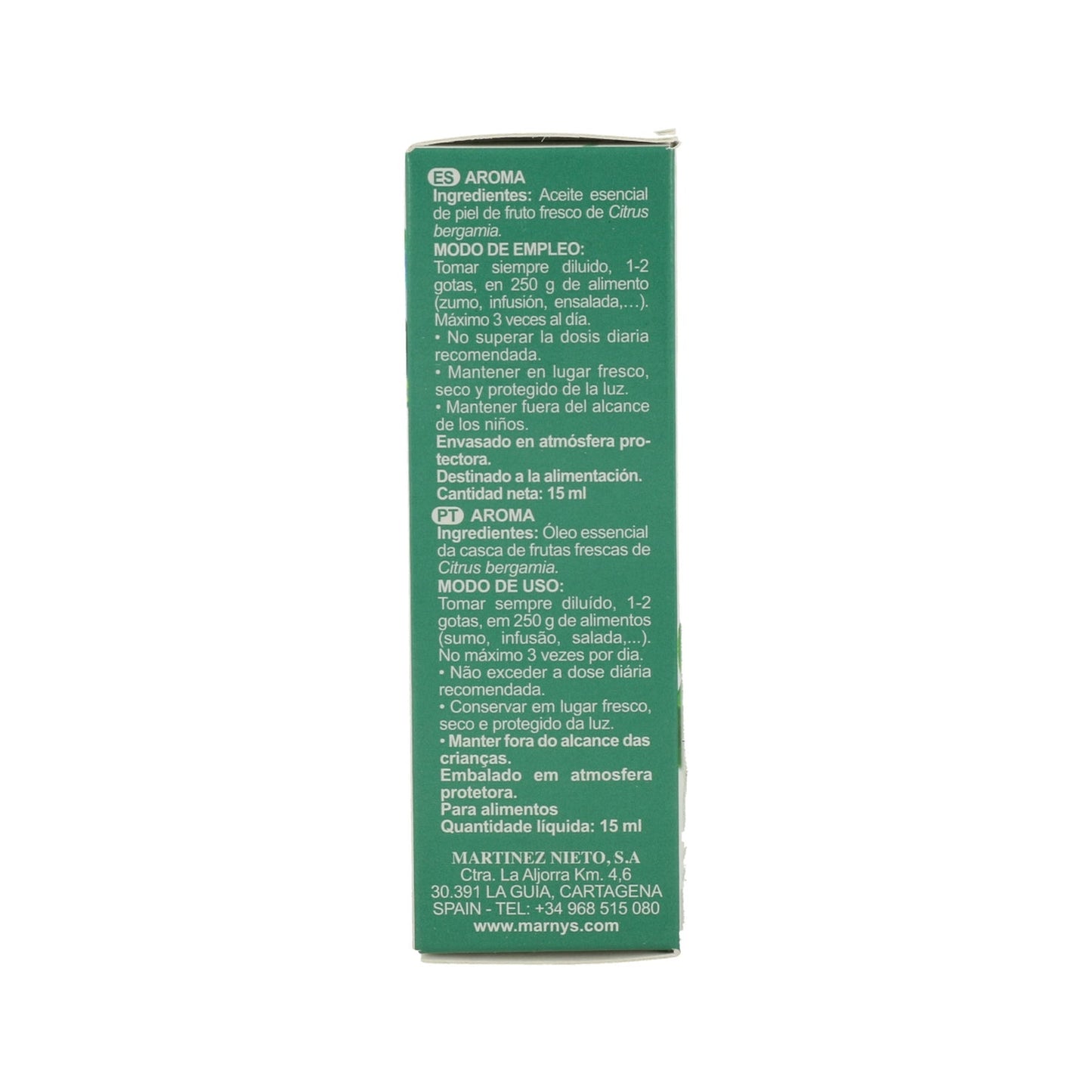 Marnys Aceite Esencial de Bergamota 15 ml