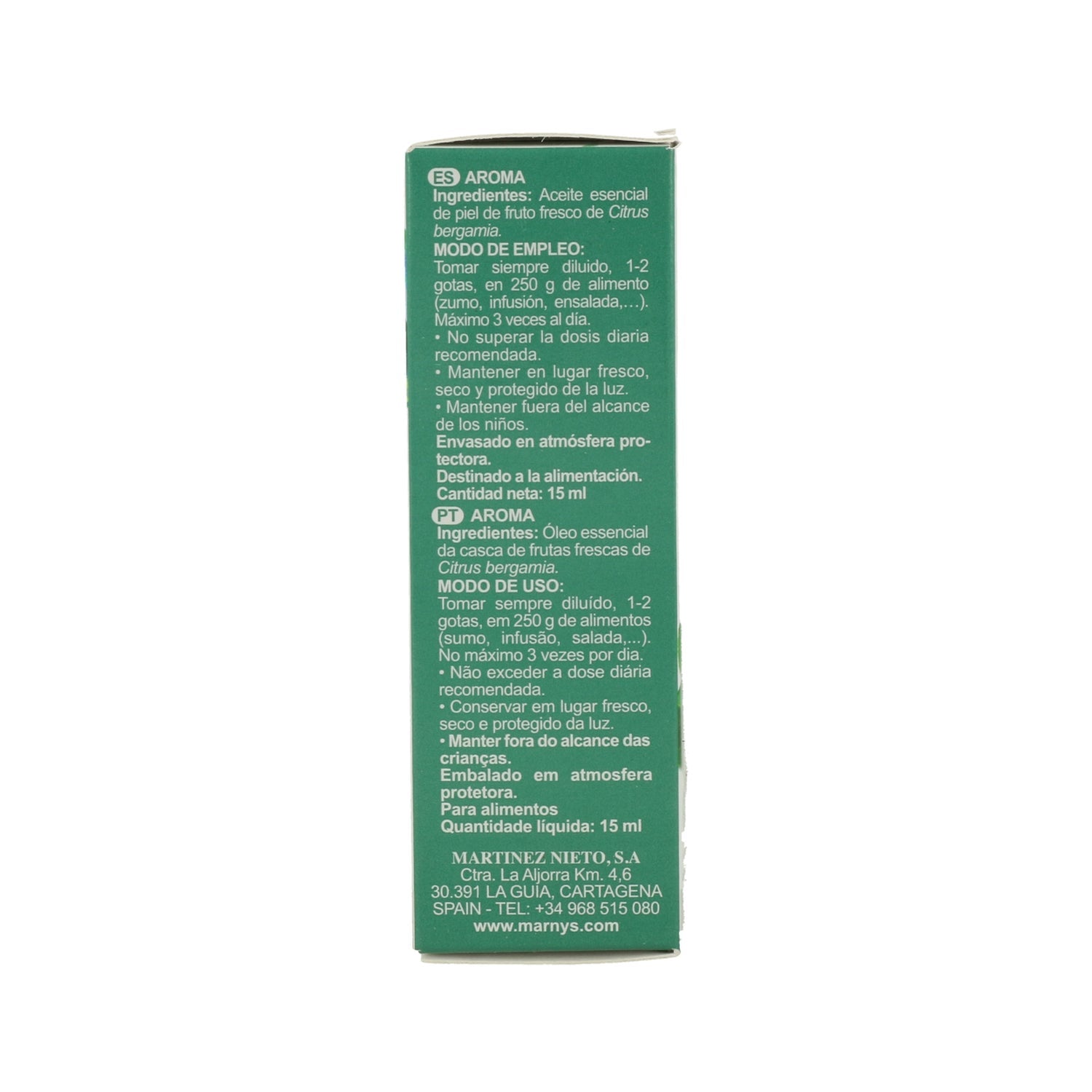 Marnys Aceite Esencial de Bergamota 15 ml
