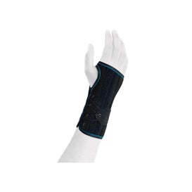 Actius Muñequera Férula Palmar Izquierda Negra T2 1 ud