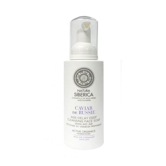 Natura Siberica Jabón Facial Limpieza Profunda Caviar Rusia 175 ml