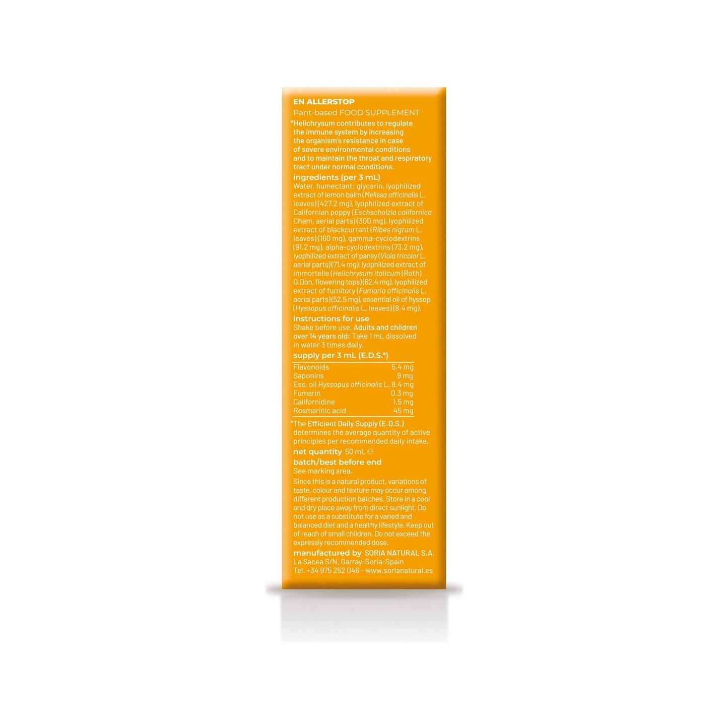 Soria Natural Allerstop Composor 23 50ml