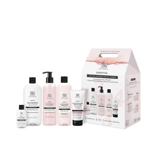 Soivre Essential Rutina Higiene Facial Diaria Set