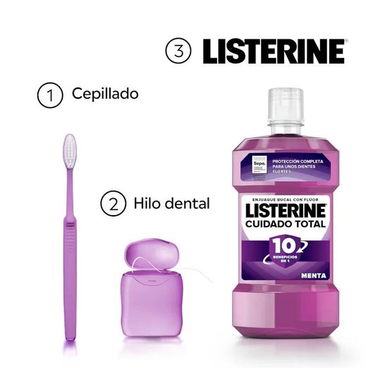Listerine Enjuague Bucal Cuidado Total 250ml