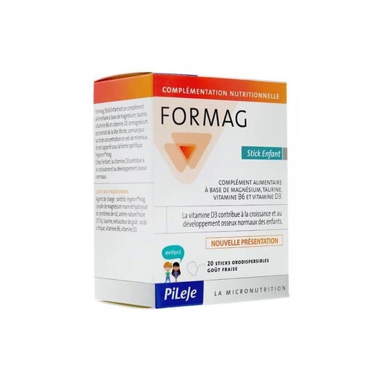 Pileje Formag Infantil Sabor Fresa 20 Stick