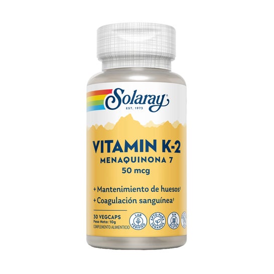 Solaray K2 menaquinone-7 30cáps