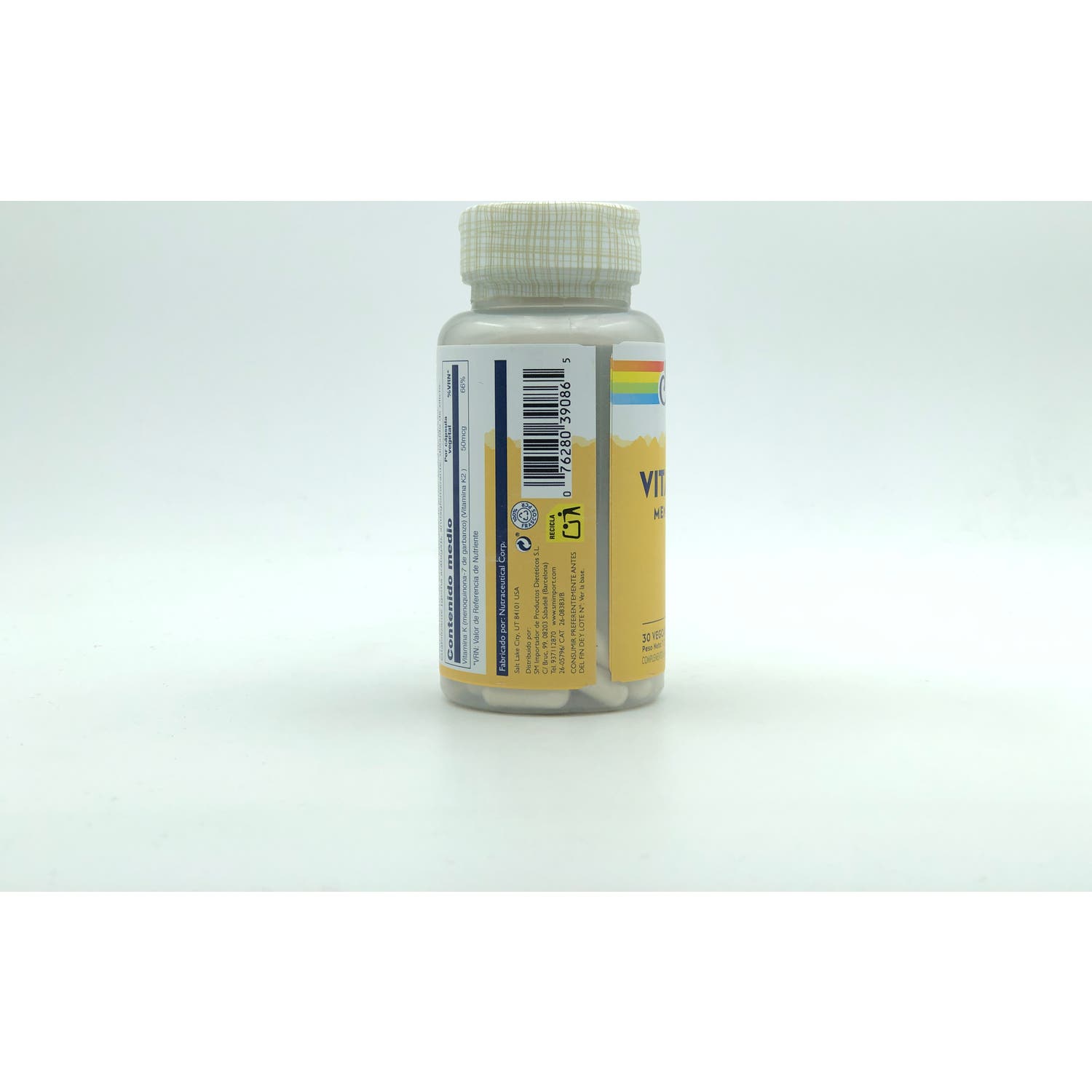 Solaray K2 menaquinone-7 30cáps