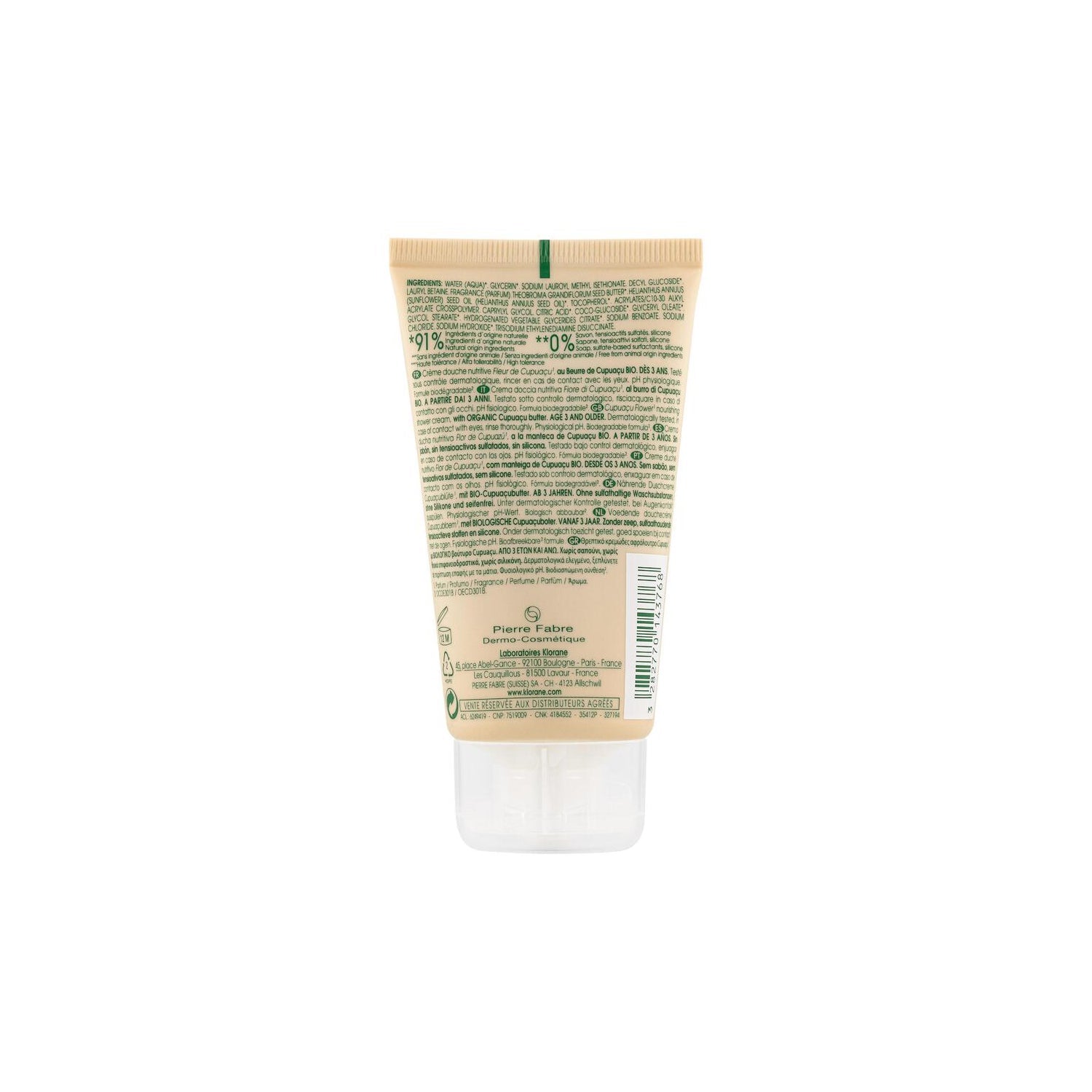 Klorane Crema de Ducha Flor de Cupuaçu 75ml