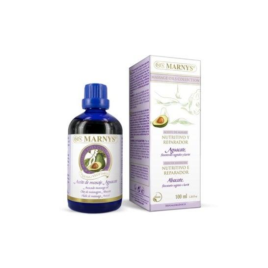 Marnys Aceite de Masaje de Aguacate Nutritivo 100 ml
