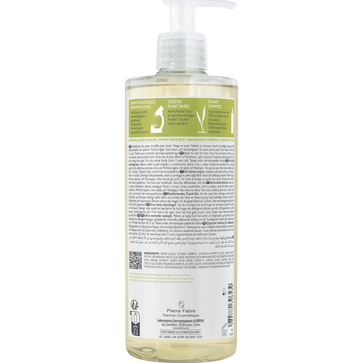 A-Derma Gel Ducha Sobregraso 500ml
