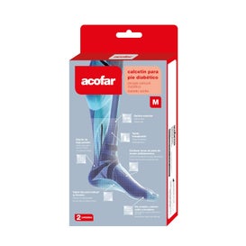 Acofar Calcetin Pie Diabetico Talla M