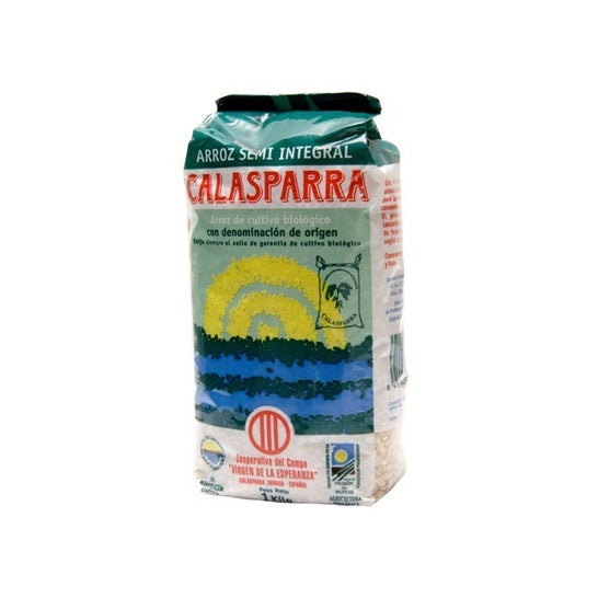 Calasparra Arroz Semi Integral Bio Envase Plástico 1kg