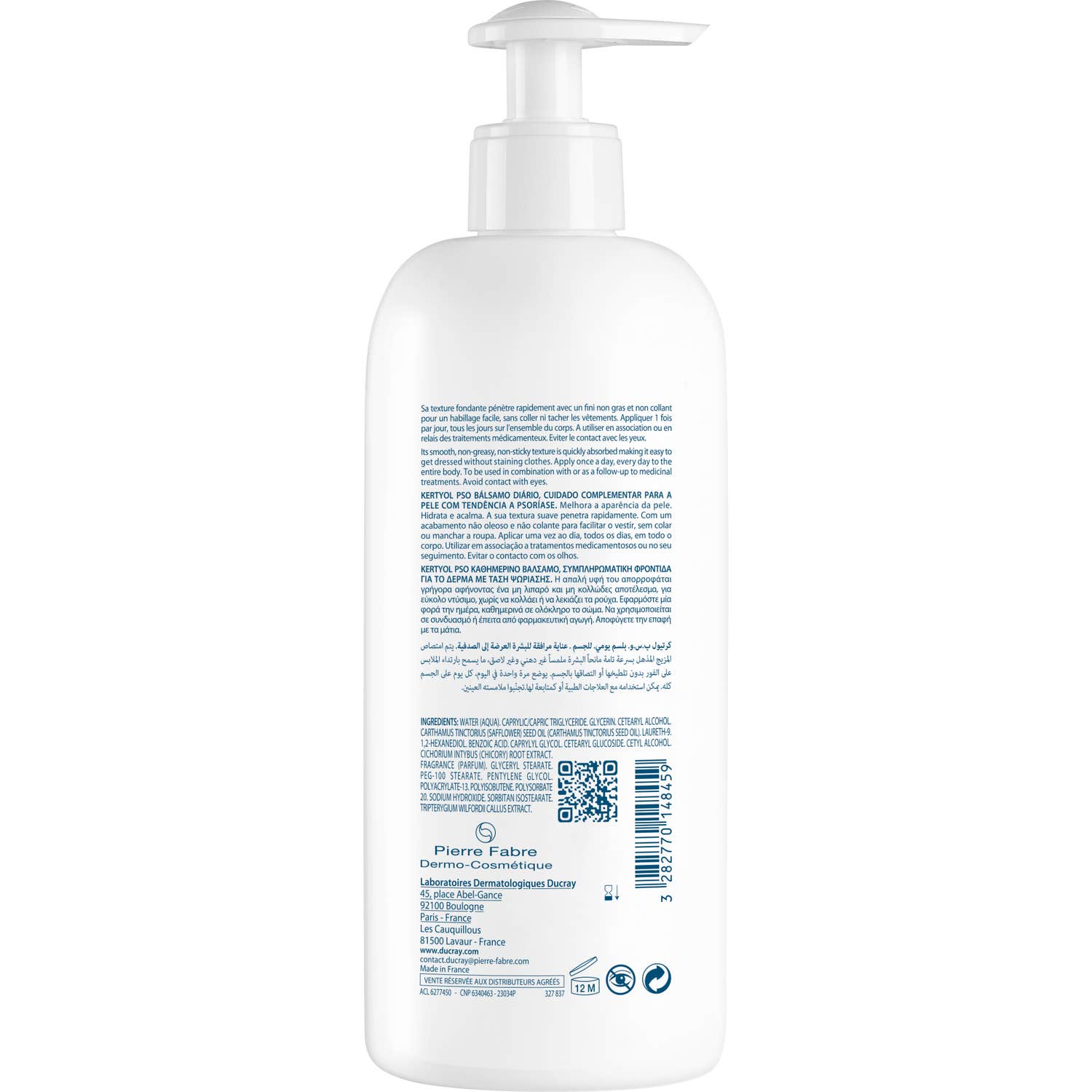 Ducray Kertyol PSO Bálsamo Hidratante Diario 400ml