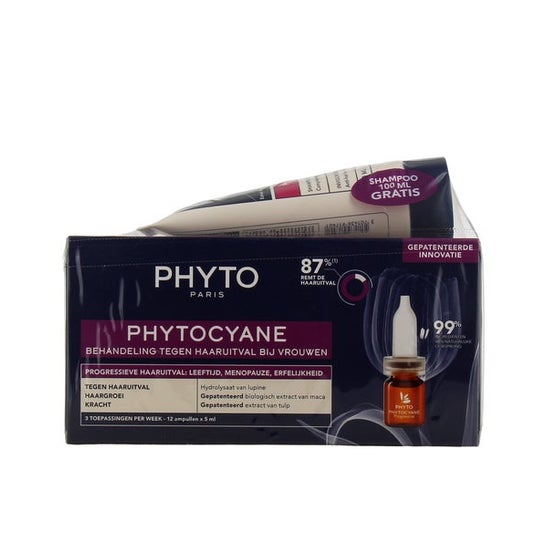 Phyto Phytocyane Pack Tratamiento Anticaída Progresiva Mujer