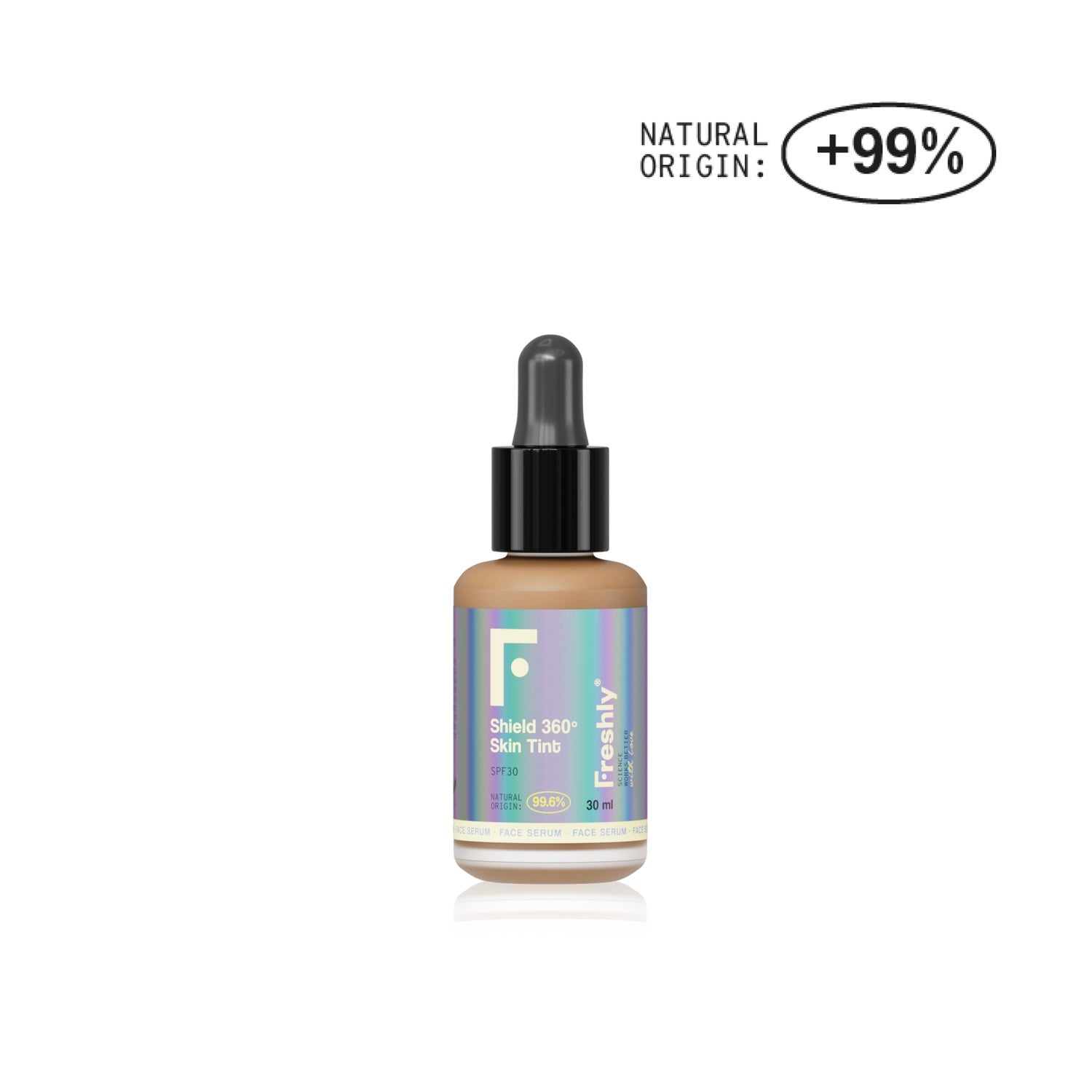 Freshly Cosmetics Shield 360 Skin Tint Spf30 Dark 30ml