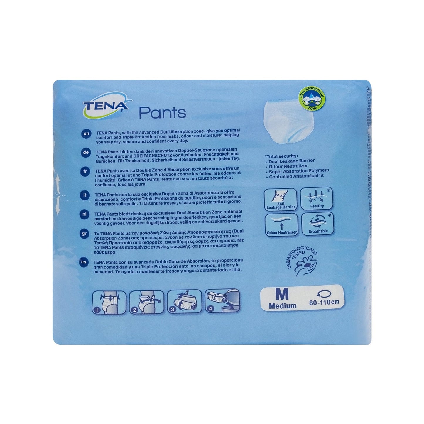 Tena Pants Maxi T-media 10uds