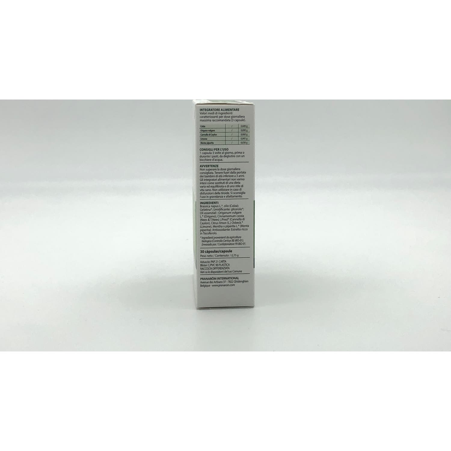 Pranarôm Aromaforce Cápsulas Bronquios BIO 30caps