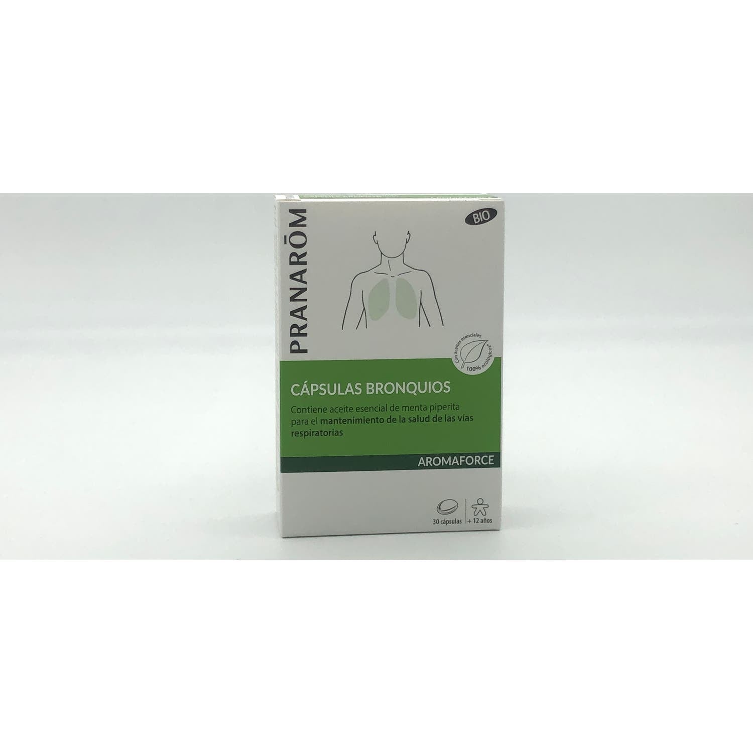 Pranarôm Aromaforce Cápsulas Bronquios BIO 30caps